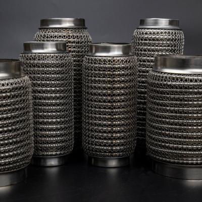 China Custom Size Automotive Exhaust Bellows Cylinders Compensator Corrugated Pipe Soft Waist Connection for sale