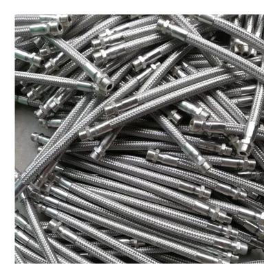 China China Supply Industrial Flexible Hydraulic Stainless Steel Wire Braided Hose Water Pipe for sale