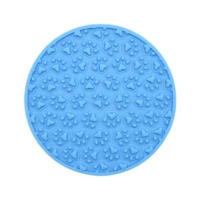 China Wholesale Viable Silicone Pet Food Licking Mat Dog Lick Pad Silicone Dog Lick Mat With Suction for sale