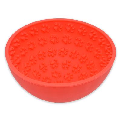 China Amazon Sustainable Hot Ease Pets Slow Worry Driver Dog Bowl Dog Licking Mat Pad for sale