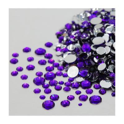 China Flatback Bling Crystal Clear Accessories Rhinestone Crystal Face Decoration for sale