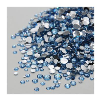 China Flatback Appliques Nail Art Accessory Clear Rhinestones Crystal for Decoration for sale