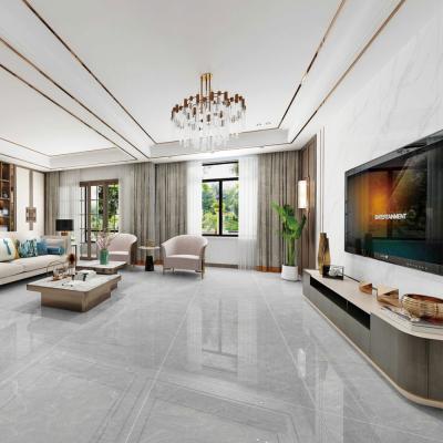 China 720Â ° Panoramic Experience 750x1500mm Porcelain Marble Flooring VR Hotel Hotel Spanish Marble Flooring Large Polished Tiles for sale