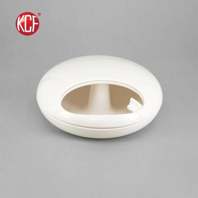 China Factory CLASSIC hot sale creative melamine round ivory ashtray for gift for sale