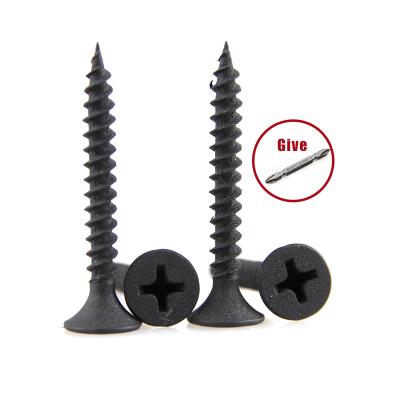 China Pan Drywall Screws International Market Price Black Self Tapping Drywall Phosphating Screws for sale