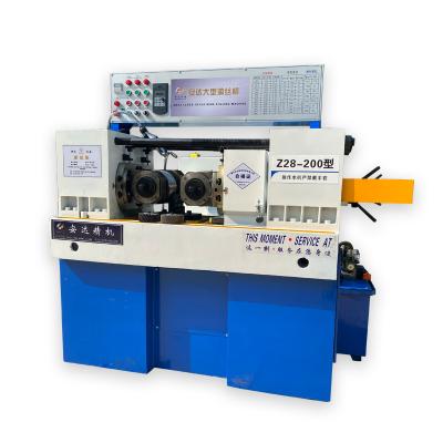 China Thread Making Hydraulic Automatic Frequency Conversion Steel Bar Thread Rolling Machine for sale