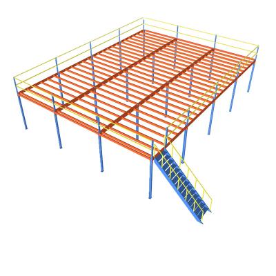 China Corrosion Protection High Strength Strong Steel Platform For Production Line Steel Structure Platform for sale