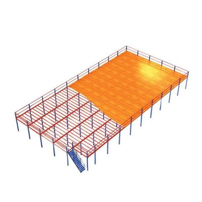 China Corrosion Protection Industrial Steel Mezzanines Racking Multilevel Steel Mezzanine Floor Rack Warehouse Mezzanine Rack for sale