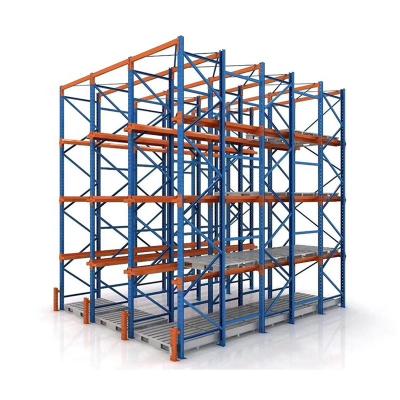 China Nesrack Factory Direct Sale Selective Heavy Duty Corrosion Protection Drive In Pallet Rack By Q235 Steel for sale