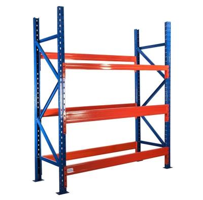 China Custom Corrosion Protection 500KG Pallet Rack Garage Stainless Steel Metal Shelving Warehouse Shelf Rack for sale