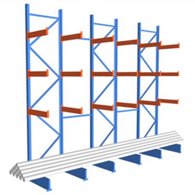 China Industrial Racking Cantilever Racking System Storage Classification Shelf Heavy Duty Vertical Pipe Corrosion Protection Warehouse Rack for sale