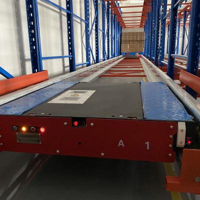 China Corrosion Protection CE Certified Automatic Warehouse Storage Radio Shuttle Racking System for sale