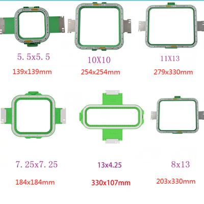 China Strong Magnetic Magnetic 5.5inch Embroidery Hoop for Tajima SWF Happy Melco Ricoma Barudan Bai Embroidery Machines for sale