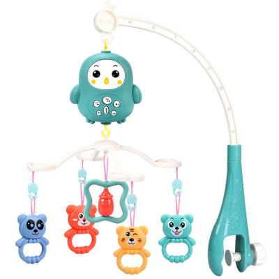 China Plastic Dismountable Musical Toys Mobile Bedside Bell Cribs Toy Rotating Baby Sleep Toys For Baby for sale