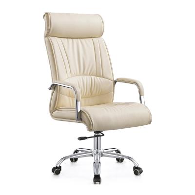 China (Size) Cadeira Adjustable Executive White Leather Chair Office Industrial Chairs for sale