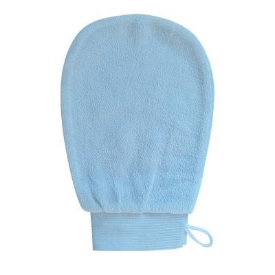 China EXFOLIATING Body Face Scrub Moroccan Turkish Squishy Bath Gloves Exfoliating Scrubber Hammam Gloves Silk Exfoliating Mitt Mitt for sale