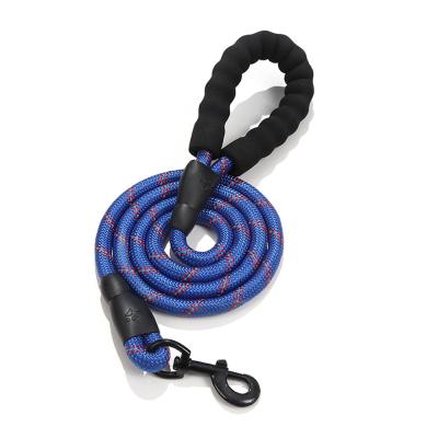 China 1.5M Dog Lanyard Leash Nylon Reflective Training Padded Lanyard Lanyard Long Climbing Rope For Dogs for sale