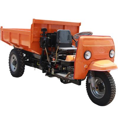 China Mining South America Diesel Engine Cargo Tricycle Supplier 3 Wheels tricycle three-wheel diesel vehicle for sale