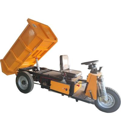 China Underground Mining high-quality 3 wheel tricycle mini dumper self loading motocarriola cingolata mini dumper small truck parts & accessories for sale