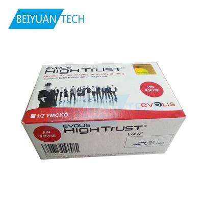 China Original Evolis R3013 High Trust Half Panel 1/2 YMCKO Printer Ribbon R3013 for sale