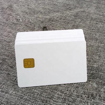 China PVC PET ABS AT24C128 ISO7816 Protocol Contact Smart IC Card for sale