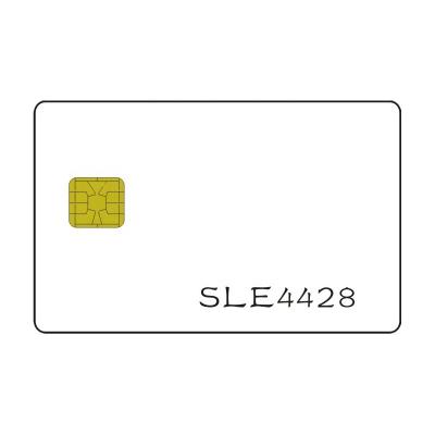 China ISSI 4428 Programmable Blank IC Chip Card Membership/Access Control Identification/Contact Blank for sale