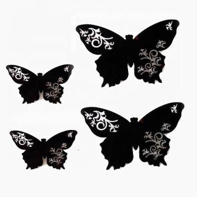 China Metal Set Of Metal Butterfly 2 Metal Wall Art Decoration for sale