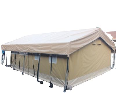 China Durable Customized Indoor Hanging Tents Glamping Safari Tent With UV Resistant for sale