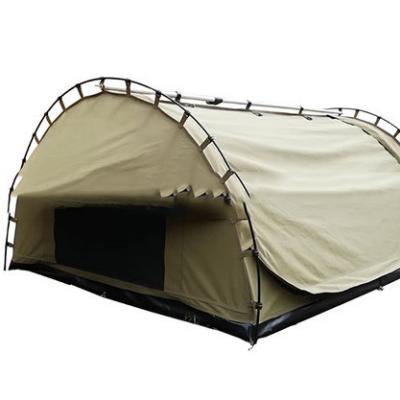 China Tube type tent stake manufacturers customized and convenient personal outdoor camping waterproof tent with tunnel for sale