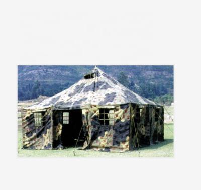 China Tube Type Tent Stake Canvas Outdoor Camping Tents Camouflage Military Army Tent for sale