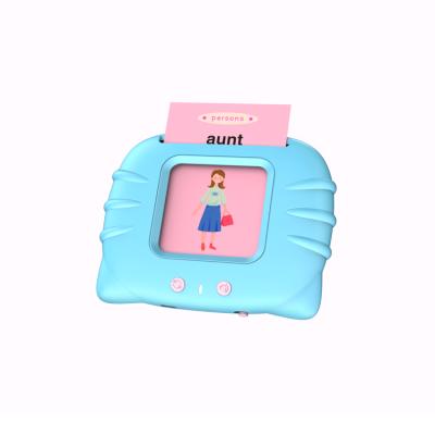 China Educational Toy Kids Listen and Learn Instruction Sight Words Early Learning Education Toys Customized Language Bilingual Reading Device for sale