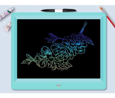 China Draft Office Writing And Painting Notes Learning Rainbow Writing Chart Drawing Pad 15 Inch Digital Paperless Writing Tablet For Kids Graffiti Note for sale