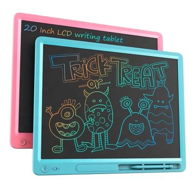 China Classroom Writing Pads 20 Inch LCD Blackboard Writing Tablet Drawing Board Electronic Writing Board eWriter Digital Notepads for sale