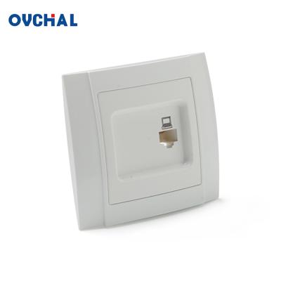 China OUCHI 1 Strip Computer 250V High Quality Residential/General Purpose Flush Mount Socket for sale