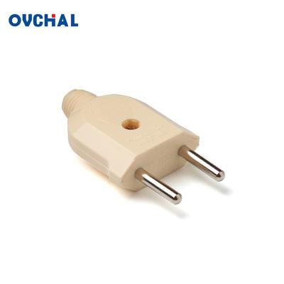 China OUCHI China Wholesale 2 Pin Non-Grounding Brass Terminal 6A Residential/General Purpose Electrical Outlet for sale