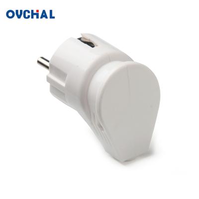 China European Residential/General Purpose 10A/16A Standard 2 Pin Plug Adapter by OUCHI for sale