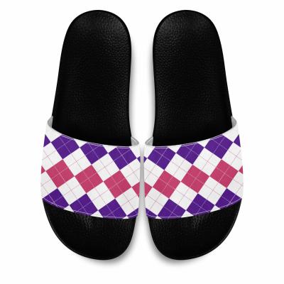 China Fashion Trend Trend Design For You Summer Unisex Leather Upper Cute Slippers PVC Custom Made Slippers With Logo For Men for sale