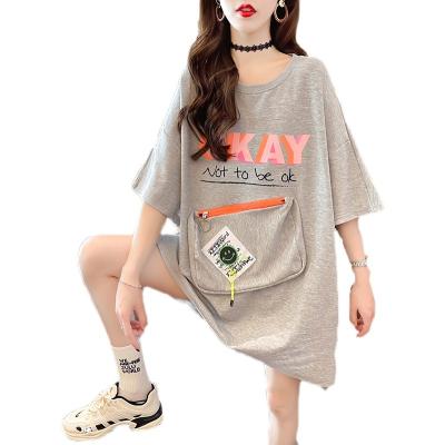 China Wholesale Anti-wrinkle New Customizable Design Plus Size Casual Women's Short Sleeve T-Shirt for sale