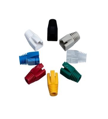 China Network Cable RJ45 Cable Knockouts Modular Plug Grommets Grommet For EZ Cat5E RJ45 Colorful Plug Grommet for sale