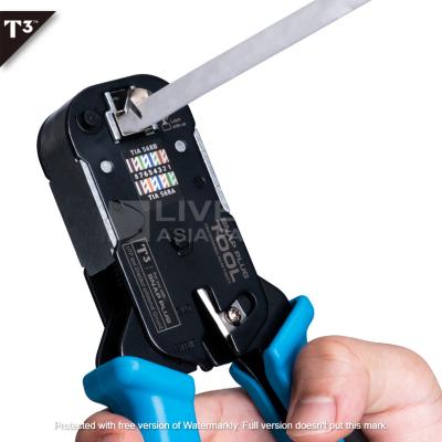 China Heavy Duty Networking Gateway Through Pliers RJ45 ez Hand Tool for sale