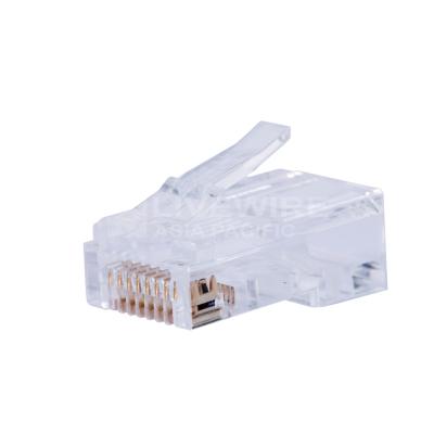 China High Quality Network Cable RJ45 Connector RJ45 Cat5e Cat6 Cat6a Plug High Quality UTP Network Cable Connectors for sale