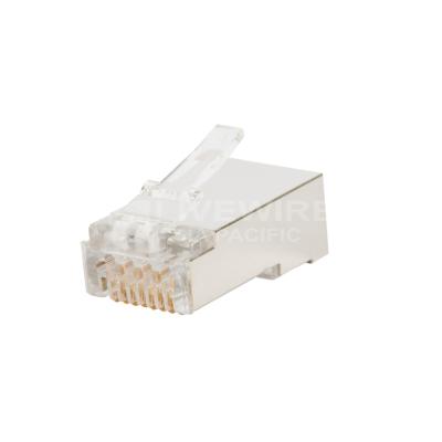 China Excellent STP Cat6 RJ45 Ethernet Cable Network Wiring Connector for sale