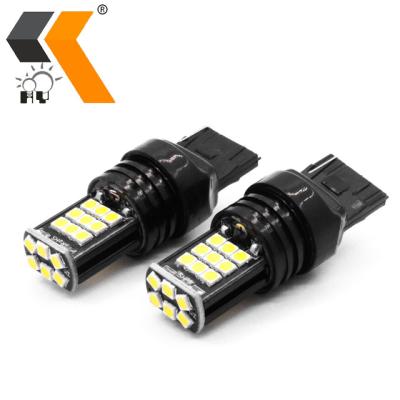 China EXTREMELY BRIGHT SAINT Brake Light Bulb 3030 24SMD Stop 7440 7443 T20 LED Backup Light 12V T20 for sale