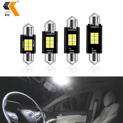 China HOLY Signal Lamp Aluminum C5W Led Canbus Indicating Lamp Festoon 6SMD 3030 31mm 36mm 39mm 41mm LED Interior Dome License Plate Lights for sale