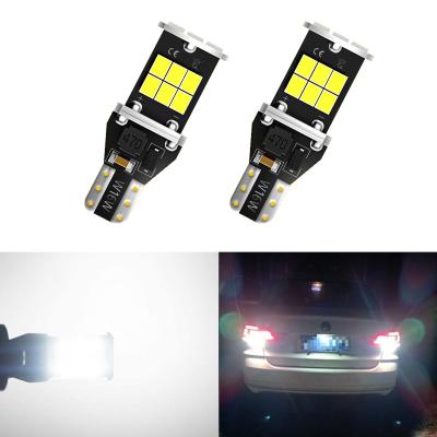 China T10 SAINT T15 w5w W16W Canbus T15 2835 15SMD led car emergency light w5w LED canbus error free auto car led lamp canbus led light T15 2835 15SMD for sale