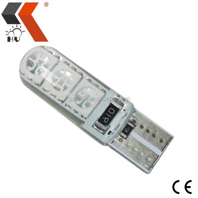 China led car bulb T10/W5W/194 5050 led 6smd T10/W5W/194 for sale