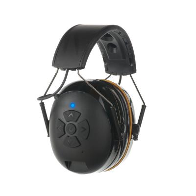 China BT+Active Noise Reduction China Supplier Communication Noise Reduction Hearing Protection LED Blue Tooth Bottom Earmuffs for sale