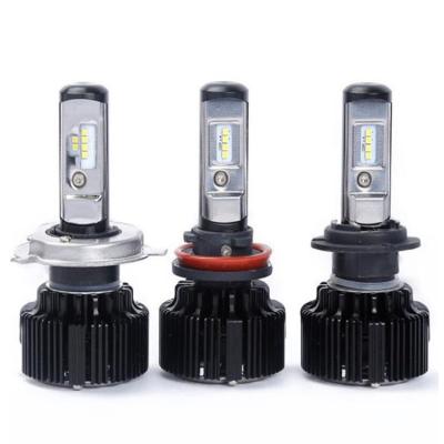 China Aluminum LED Car Light T6 H4 Led Headlight H7 36W 72W 360 Light Led Headlight for sale