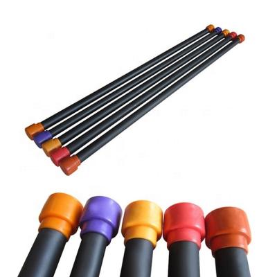 China Gym Center or Fitness Accessory Home Gym Heavy Duty Colorful Exercise Bar Weight Stick Rhythm Body Bar for sale