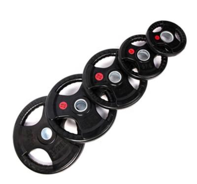 China Factory Portable Hot Sale 2021 Fitness Equipment Black Rubber Plate Weight Bumper Plate for sale